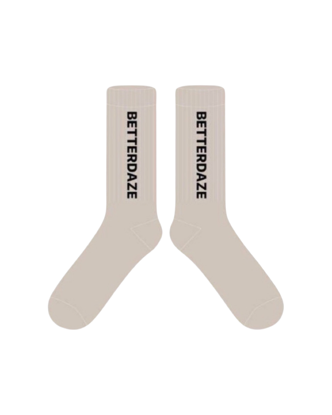 Cream Better Daze Socks