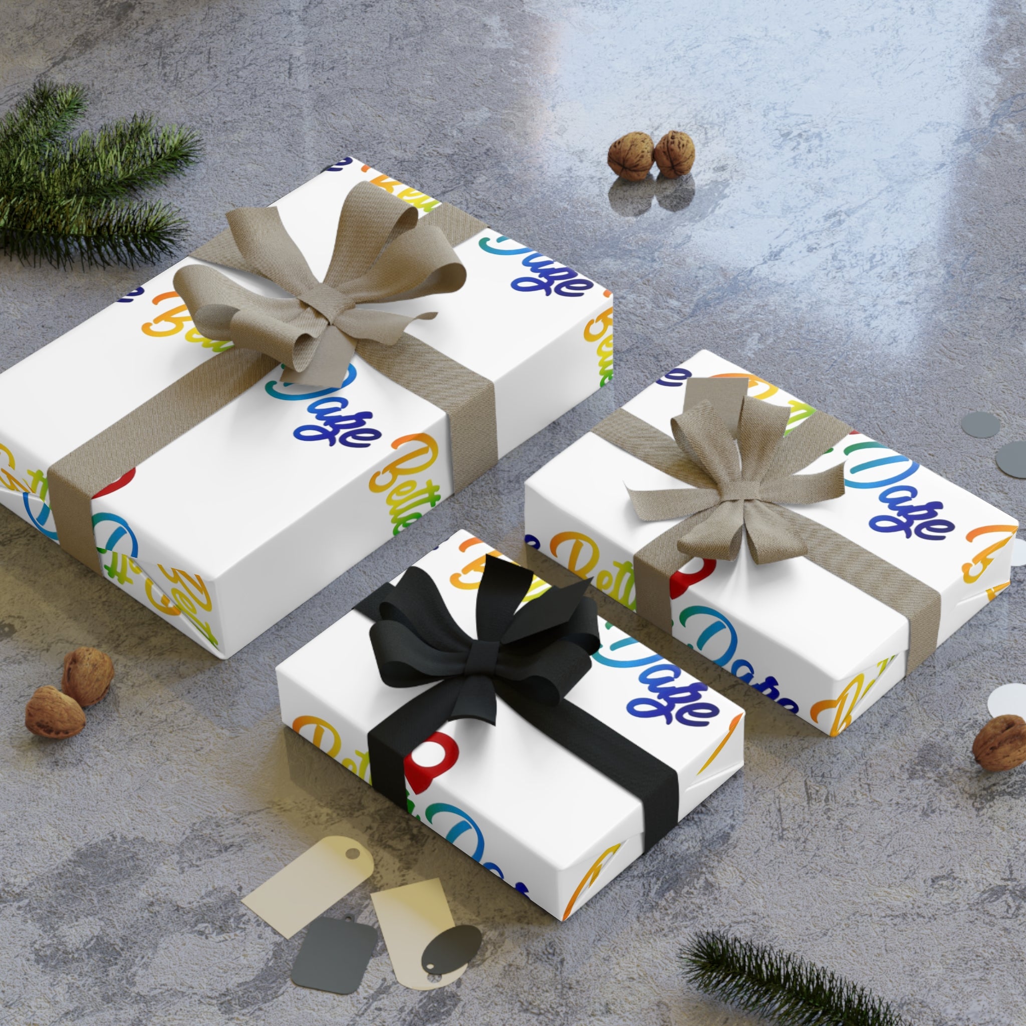 Gift Wrapping Paper Rolls, 1pc