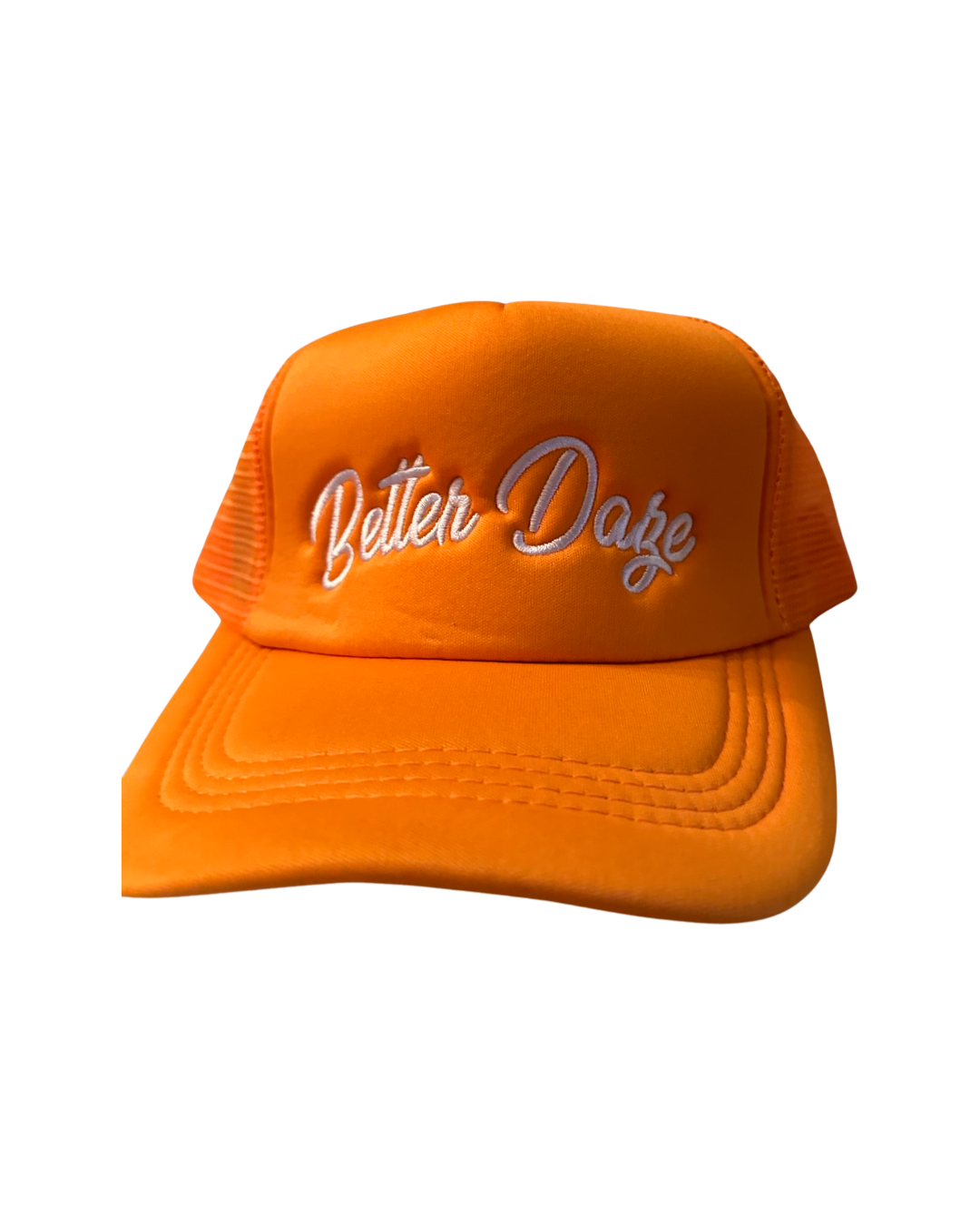 Orange Trucker hat