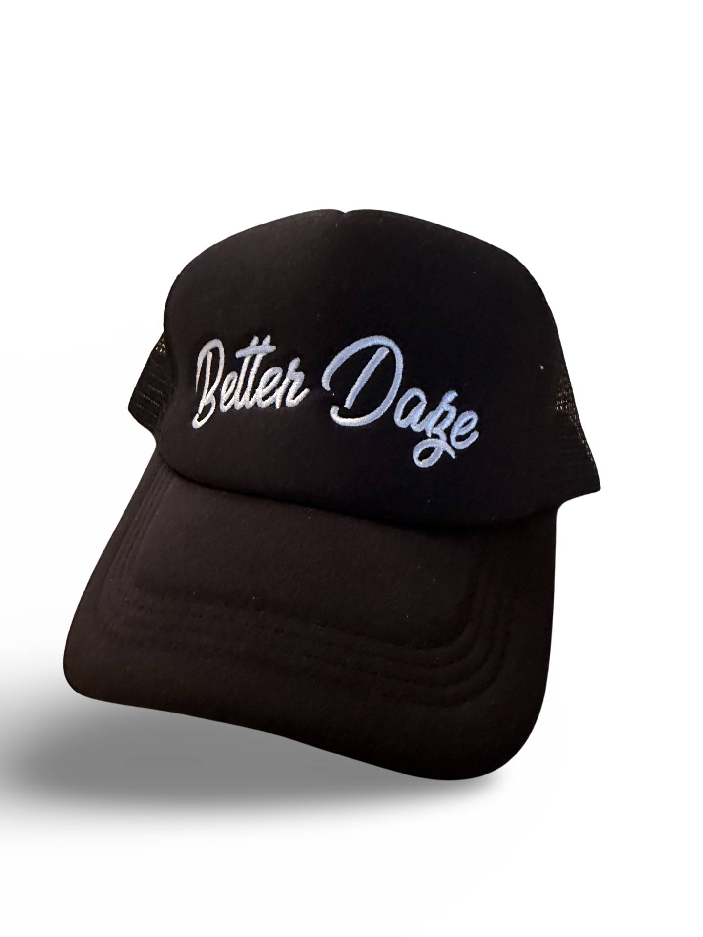 Black Trucker hat