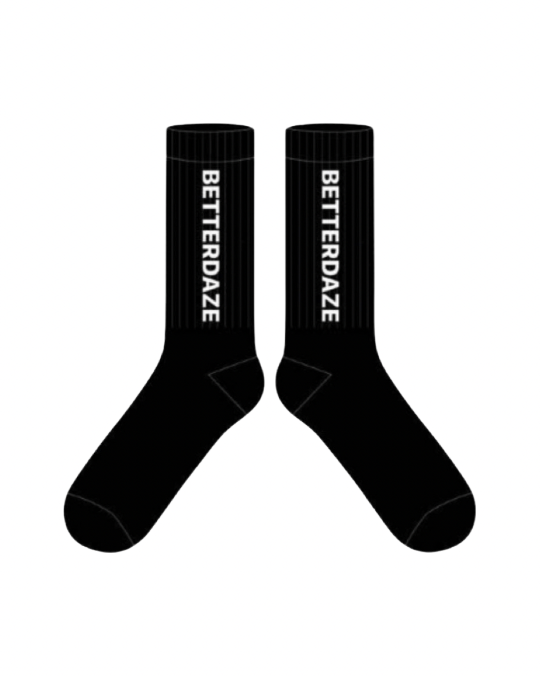 Black Better Daze Socks